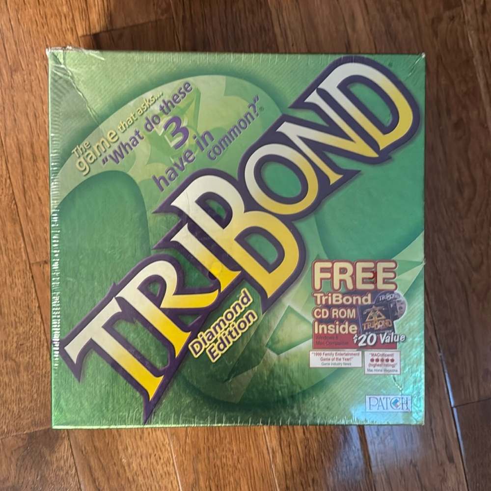 TriBond Diamond Edition Board Game - includes free Tribond cd rom